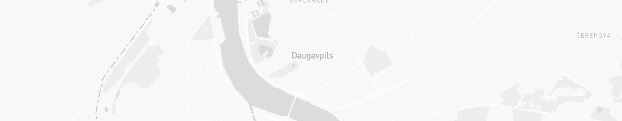 Map of Daugavpils